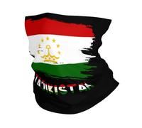 Tube Scarf Tajikistan Tajik Flag Novelty Neck Gaiter Multifunctional Magic Headband Balaclava Half Face Scarf For Fishing Jogging Tennis 25X50 CM