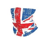 Tube Scarf Union Jack Flag Magic Headband Windproof Half Face Headwear Multifunctional Half Face Scarf For Hunting Skiing Tennis 25X50 CM