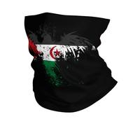 Tube Scarf Western Sahara The Western Saharans Eagle Flag Magic Headband Uv Protection Half Face Headwear Balaclava Neck Gaiters For Fishing Tennis Hunting 25X50 CM