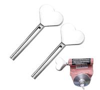 Tube Squeezer - Stainless Steel Toothpaste Tube Squeezer - Metal Manual Hand Cream Tubes Key Roller, U Shaped Groove Design, Easy to Operate Reduce Waste, for Toothpaste, Paint, Glue, Hand Cream