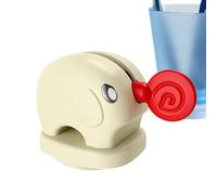 Tube Squeezer - Toothpaste Roller - Elephant Design Manual Reusable Cream Holder with Handles Toothpaste Saver for Bathroom Organizer