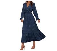 Tube top Dress Women Loose Fitting Knit Jean Dress Boho Wedding Bridesmaid Square Neck Scoop Neck Autumn Short Women Vacation Outfits Ruffle Flowy a-line Casual Holiday