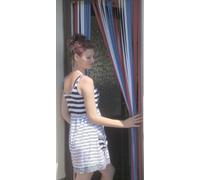 HP UK Ltd Tube Type Door Curtain,Bug Blind,Fly Blind,Strip Blind-RED/WHITE/BLUE - 80cm wide x 200cm drop