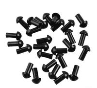 Tubeless Tyre Repair Plugs Mushroom Inserts for Car Motorcycle ATV Tractor Truck Puncture Fix Rubber Vacuum Repair Kit Refill(20PCS)