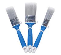 TubeRoo Flat Brush Set of 3 Professional Paint Brushes for Varnishes Glazes Oils Wall Colours Acrylic Fine Varnish Brush Paint Brush for Wood Metal