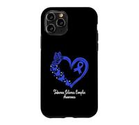 Tuberous Sclerosis Complex Awareness Heart Case for iPhone 11 Pro