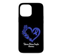 Tuberous Sclerosis Complex Awareness Heart Case for iPhone 13 Pro Max