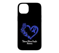 Tuberous Sclerosis Complex Awareness Heart Case for iPhone 14 Plus
