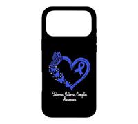 Tuberous Sclerosis Complex Awareness Heart Case for iPhone 17 Pro Max