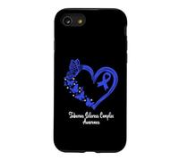 Tuberous Sclerosis Complex Awareness Heart Case for iPhone SE (2020) / 7/8
