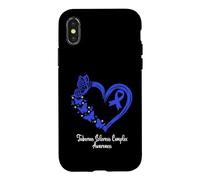 Tuberous Sclerosis Complex Awareness Heart Case for iPhone X/XS