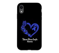 Tuberous Sclerosis Complex Awareness Heart Case for iPhone XR