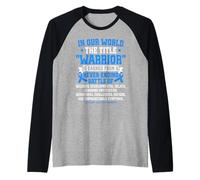 Tuberous Sclerosis Complex Warrior Raglan Baseball Tee