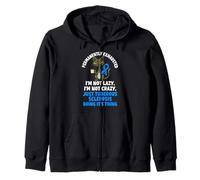 Tuberous Sclerosis Complex Warrior Zip Hoodie