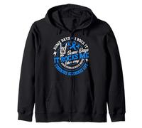 Tuberous Sclerosis Complex Warrior Zip Hoodie