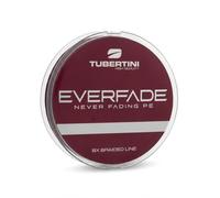 TUBERTINI Braided Multifibra X8 - Fluorocarbon Coatization - Red or Black 150 m - Ø 0.08-0.20 Spinning, Vertical Jigging, Feeder, Trolling and Drifting (RED, Ø 0.12 mm - 150 m)