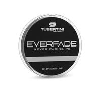 TUBERTINI Braided Multifibra X8 - Fluorocarbon Coatization - Red or Black 150 m - Ø 0.08-0.20 Spinning, Vertical Jigging, Feeder, Trolling and Drifting (BLACK, Ø 0.1 mm - 150 m)