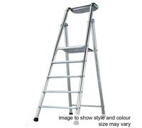 Tubesca 6 Tread Super Pro Platform Step Ladder