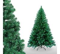 Tubiaz Artificial Christmas Tree, 150 cm Height, with 350 Tips, Artificial Fir, Christmas Fir Tree, Quick Assembly, Flame-Retardant, Including Metal Christmas Tree Stand