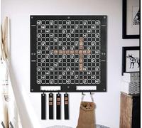 Tubibu Unique Wall Decor, Message Board, Convenient to Play Scrabble, Extraordinary Gift, Wall Decor, Wall Art (Mideum)