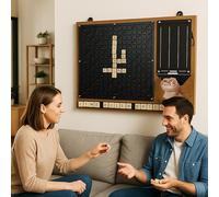 Tubibu Unique Wall Game Scrabble Set, Extraordinary Gift, Wall Decor, Wall Art