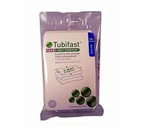 TUBIFAST BLUE LINE 7.5CM X 1M(NEW) 2-WAY STREATCH ELASTICATED VISCOSE TUBULAR BANDAGE FOR DRESSING RETENTION BLUE LINE 1M - 7.5CM X 1M