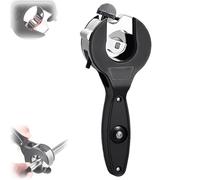 Tubing Cutter, One Hand Fast Pipe Cutting, for Copper, PVC, Aluminum, Steel Pipes - Lightweight Handheld Design Ideal for Plumbing, DIY, Workshop and Home Use (1PCS)