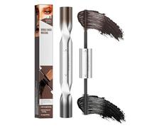 Tubing Mascara - Double Ended Eyelash Makeup Lengthening | Curl Boost Lash Formula Smudge Free Defining Brush Duo Long Wear Lift Separation Mascara for Women or Beauty, 1.6x1.6x14cm