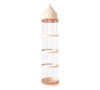 Tubo de Almacenaje Peluches - Organizador Muñecos Transparent, Estuche Castillo | Decoración Infantil, Antipolvo Juguetes, Dormitorio Niños, Guardería Salón Balcón