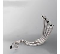 Tubo di scarico Motorcycle Exhaust System Front Middle Link Exhaust Pipe 51mm Muffler For CB650F CB650R CBR650 CBR650F 2014-2025(Style 1)