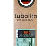 Tubolito S-Tubo 700C X 18-28mm Presta Tube, 60mm Valve,Orange