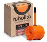 Tubolito Tubo MTB Plus Inner Tube - Orange Presta Valve 27.5 x 2.5-3.0
