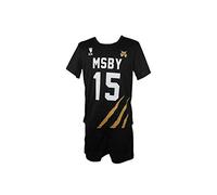 Tuboshu Cosplay Costume Haikyuu MSBY Black Jackals Karasuno High M-i-ya Atsumu Hinata Shouyo Volleyball Uniforms Anime Sportswear Jerseys