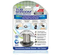 TubShroom Bathtub Hair Drain Catcher Stainless Steel, Standard