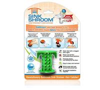 TubShroom SinkShroom Organic Green, Silicone, One Size