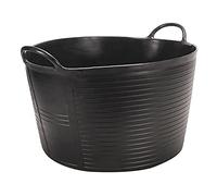 Tubtrugs Tubrugs Large Original Professional 2 Handled Tuff Bucket, 55 Litre, Black