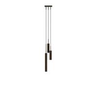 Audo Copenhagen Tubulaire pendant lamp 3 Anodized bronzed