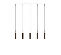 Audo Tubulaire Rail Pendant 5 Aluminum/ Anodized Bronze