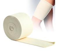 Tubular Bandage Elastic Support Bandages Size F Cotton Stockinette Cast Sleeve Roll Uniform Compression Tissue Support for Arm Legs Knees 3.9’’ x 5.46yd