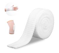 Tubular Bandage Stretch Tubular Support Bandages Elastic Stockinette for Arm Legs Wrist Limbs Dressing Retention Wet Dry Wrapping All-Day Wear 3.8cm X 2m Gauze