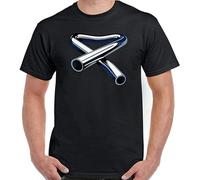 Tubular Bells Men T Shirt Mike Oldfield Mens Album CD Cover Music Tee Black