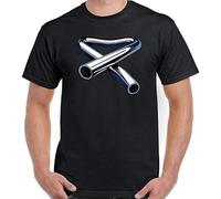 Tubular Bells Mike Oldfield Mens Album Cd Cover Music Tee Top Casual T Shirt Print Tops Black XL