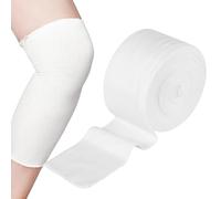 Tubular Elastic Bandage Size D Support Bandages Washable Reusable First Aid Gauze Dressing for Arms Lower Legs Sports 7.5CM x 8M
