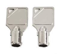Tubular Key (Pack of 2) Made From Strong Metal, For Locking & Unlocking Your For Washer/Refrigerator Doors