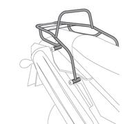 Tubular Luggage Rack Top Case Carrier Black for Yamaha XT 660 R/X (2004-2006)