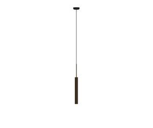 Tubular Pendant H48 Aluminum/ Anodized Bronze
