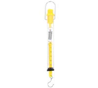 Tubular Spring Scale - 2.5N Capacity Dynamometer For Physics Experiments | ABS And Metal Construction With Large Dynamometer, For Students, Measuring Forces, Laboratory, Educational Use