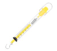 Tubular Spring Scales Dynamometer, 2.5N Capacity Portable, Classroom Measuring Tool, Educational Force Instrument, Sturdy Dynamometer for Physics Laboratory Science Students Experiments
