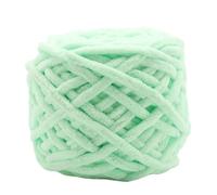 Tubular Thread for Arm Knitting DIY, 2PCS 400g DIYSoft Ice Strip Line CottonYarn Chenille Knitting Yarn DIY for Handmade Blanket Scarf ThickThread(07)