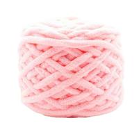 Tubular Thread for Arm Knitting DIY, 3PCS 300g Knitting Yarn Soft Ice Strip Line Cotton DIY for Handmade Blanket Scarf Thick Thread(02-3pcs)
